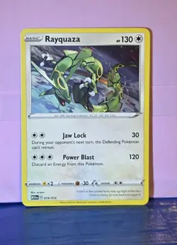 Rayquaza SWSH029 SWSH: Sword & Shield Promo Cards [Cosmos Holo] - Image 1