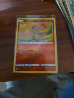 Charmander 12/181 NM Reverse Holo Adorable Sun & Moon Team UP Pokemon Card! - Image 1