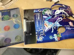 3 POKEMON NEO GENESIS PROMO SET NO CARDS JAPANESE EMPTY BINDER SLEEVE - Image 5