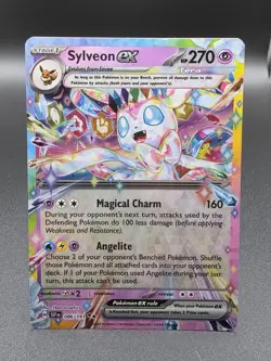 Pokemon Sylveon EX TCG Double Rare Holo Card 86/191 Surging Sparks - Image 1