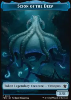 Scion of the deep / Koma's Coil Foundations Tokens (TFDN) 913 MTG Regular - Image 1