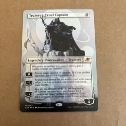 Tezzeret, Cruel Captain M0287 BORDERLESS FOIL Edge Of Eternities Mint - Image 1