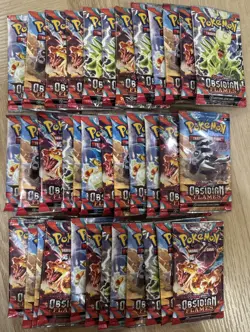 (36 Packs) Pokemon TCG: Scarlet & Violet Obsidian Flames Booster Box Equivalent - Image 1