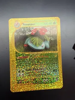 Venusaur 4/12 Box Topper Jumbo Aquapolis Expedition Skyridge Holo Pokemon NM - Image 1