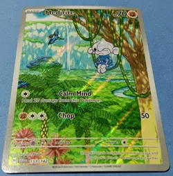 Pokemon - Meditite 153/142 - SV Stellar Crown - Illustration Rare - NM - Image 2