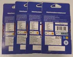 4x One Piece Double Pack The Azure Sea’s Seven Sleeved Booster Packs x4 English - Image 2