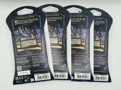 (LOT OF 4) DISNEY LORCANA RISE OF THE FLOODBORN SEALED SLEEVED BOOSTER PACKS - Image 2