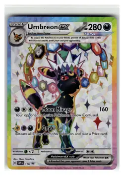 Umbreon ex - 176 Promo Darkness Holofoil SV: Scarlet & Violet Promo Cards #SVP 1 - Image 1