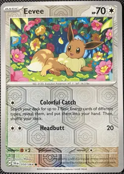 Eevee 050/064 Sv: Shrouded Fable Reverse Holo - Pokemon Card - Image 1