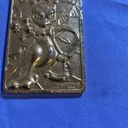 1999 Pokemon 23K Gold Plated Mewtwo Trading Card Burger King Limited Edition - Image 3