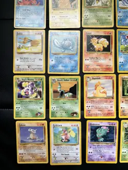 Vintage Pokemon Card Lot (1995-2000) 30 Cards Total - Image 2