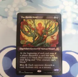 MTG: The Raven Man (Dominaria United)(Rare)(Showcase)(Foil) - Image 1
