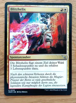 Mtg Magic: Blitzhelix / Lightning Helix, DEUTSCH, Nearmint, Bolt - Image 1