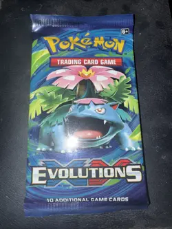 Pokemon TCG: XY - Evolutions - Factory-Sealed Booster Pack - Image 1