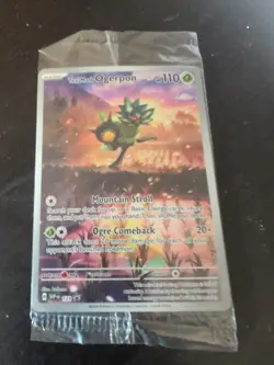 Pokemon Teal Mask Ogerpon Sealed Twilight Masquerade Promo #123 - Image 1