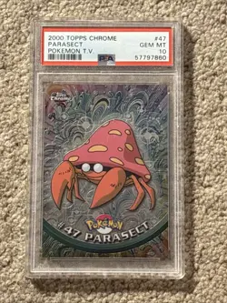 Topps Chrome 2000 Parasect Pokemon T.V. - Image 1