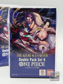 Lot Of 2 One Piece TCG: Double Pack Set 9 The Azure Sea's Seven. OP-14. New - Image 2