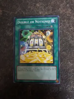 Double Or Nothing Spell 1st Edition YuGiOh Card GENF-EN046 - Image 1