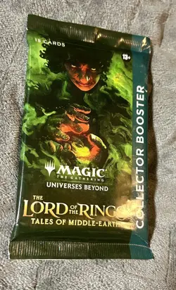 Magic The Lord of The Rings Tales of Middle Earth Sealed Collector Booster Pack 195166205021 - Image 4