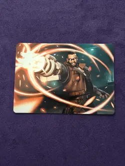 MTG Final Fantasy Art Series Barret Wallace Art Card (8/53) - Image 1