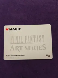 MTG Final Fantasy Art Series Barret Wallace Art Card (8/53) - Image 2