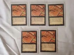 Played Contract from Below Revised Mtg Magic the Gathering - Image 1