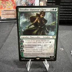 MTG 1x Freyalise, Llanowar's Fury # 290 Commander Masters Magic Gathering x1 NM - Image 1