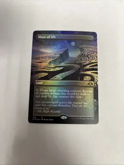 Maze Of Ith Borderless Foil Card #456 MTG LP - Image 1