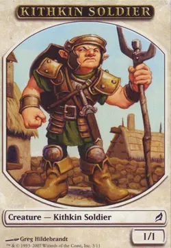 4x Kithkin Soldier Token ~ Lightly Played Lorwyn MTG Magic x4 4 UltimateMTG Play - Image 1