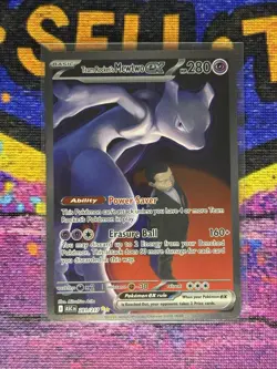 Pokemon Team Rocket's Mimikyu & Mewtwo ex Card Lot ASC 282/217 281/217 - Image 2