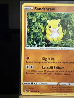 SANDSHREW 131/264 Fusion Strike NM - Regular Common - Pokemon TCG Card - Image 2