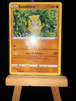 SANDSHREW 131/264 Fusion Strike NM - Regular Common - Pokemon TCG Card - Image 4