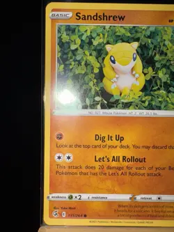 SANDSHREW 131/264 Fusion Strike NM - Regular Common - Pokemon TCG Card - Image 5