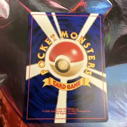 Gastly No.092 Neo Destiny Japanese Pocket Monster Old Back Pokemon TCG Card - Image 3