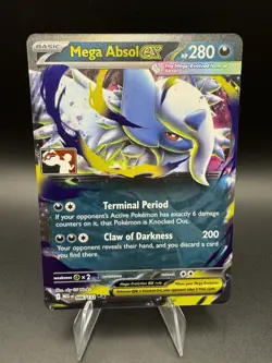 Mega Absol Ex 086/132 Pokemon Play! Prize Pack Series 8 Stamped Pack Fresh - NM - Image 1