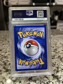 2001 POKEMON NEO REVELATION #8 HOUNDOOM-HOLO PSA 8 SWIRL - Image 3