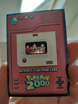 ✔ TOPPS Film Frame Movie 2000 Pokemon Authentic Card Pikachu Lugia Ash - Image 1