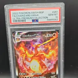 Pokemon Charizard VMAX SWSH261 Promo Full Art Holo SWSH PSA 10 2022 - Image 1