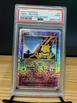 2002 Pokemon Abra Legendary Collection Reverse Foil #67 PSA 9 - Image 1