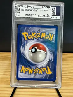 2002 Pokemon Abra Legendary Collection Reverse Foil #67 PSA 9 - Image 2