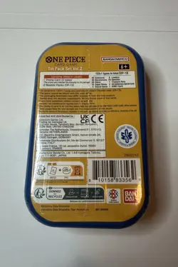 One Piece TCG Card Game - Sabo Mini Tin Vol.2 English 2 Packs Of OP 13 - Image 2
