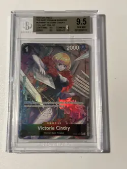 2024 one piece the best premium booster number OP06091 Victoria Cindry full art - Image 1