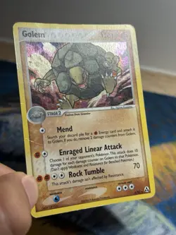 Golem 6/92 Ex Legend Maker Holo Rare 2006 Pokemon Card HP - Image 4