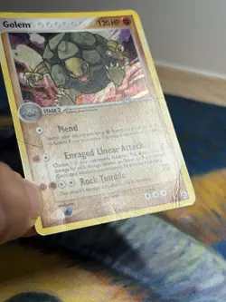 Golem 6/92 Ex Legend Maker Holo Rare 2006 Pokemon Card HP - Image 5