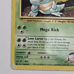 Pokemon TCG Giovanni's Nidoqueen Gym Challenge, Card 23/132, Unlimited Rare 1999 - Image 5