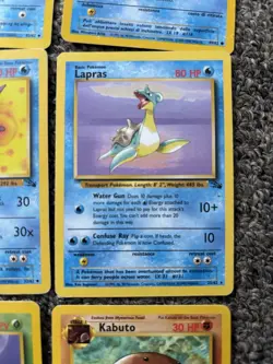 Pokemon TCG WOTC Base Set Jungle Fossil Rare, Common And Uncommon Card Lot - Image 2