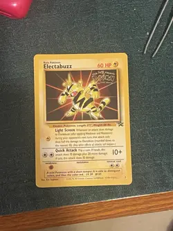 Electabuzz Pokemon Stamped Movie Promo WOTC Card - MP - Image 1