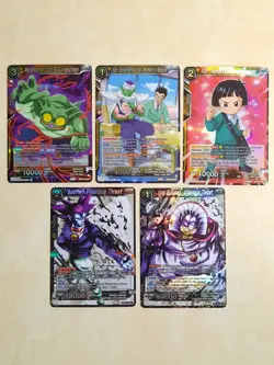Dragon Ball Z Fighters Ambition Lot of 14 (Holo) Common & Uncommon DBZ Cards. - Image 3