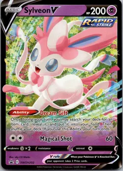 Sylveon V Promo SWSH: Sword & Shield Promo Cards SWSH202 NM - Image 1