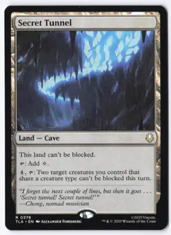 Secret Tunnel R Avatar: The Last Airbender 278 NM - Image 1